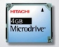  4 Gb  Microdrive  Hitachi
