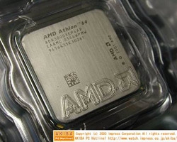 Athlon 64 3000+: 2 GHz  512  