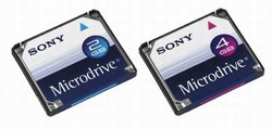 Sony   Microdrive  4 